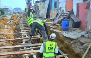 Road Construction at ORIADE LCDA