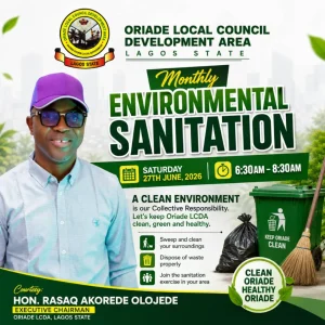 ENVIRONMENTAL SANITATION